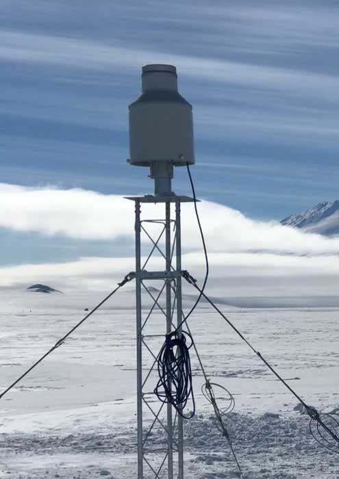 OTT Pluvio² L in Use for a Research Project in Antarctica