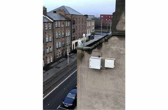 Lufft WS100 Precipitation Sensor Helps with Construction Work in Dublin