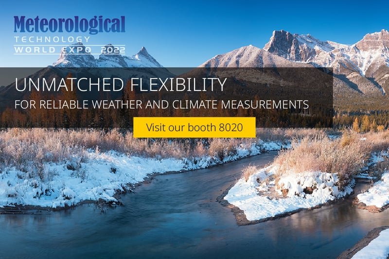 5 Reasons Why You Should Visit Ott HydroMet at Meteorological Technology World Expo 2022